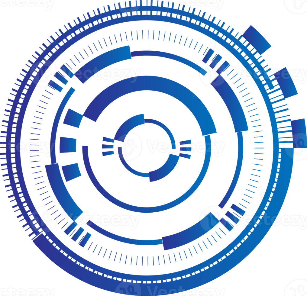 futuristische technologieikonenelement-zusammenfassungshintergrundillustration des weihnachtsfest-techkreises signalschnittstelle png