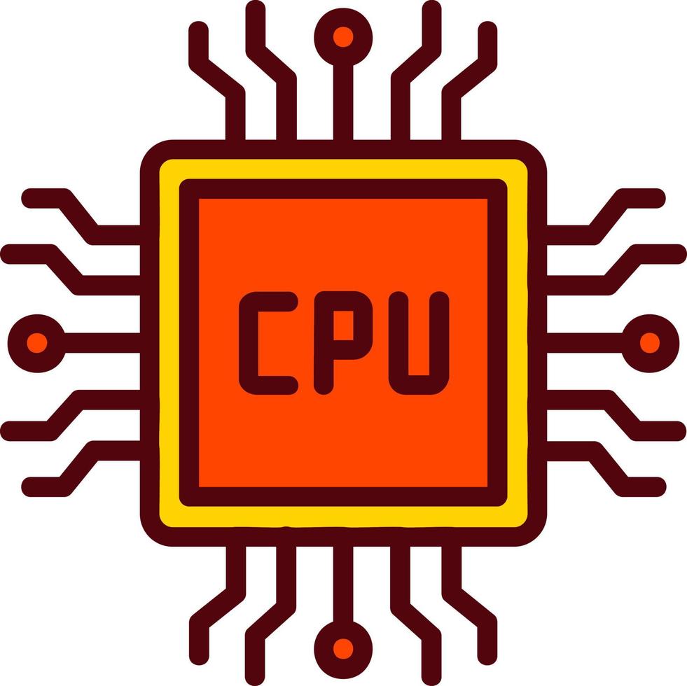 Cpu Vector Icon