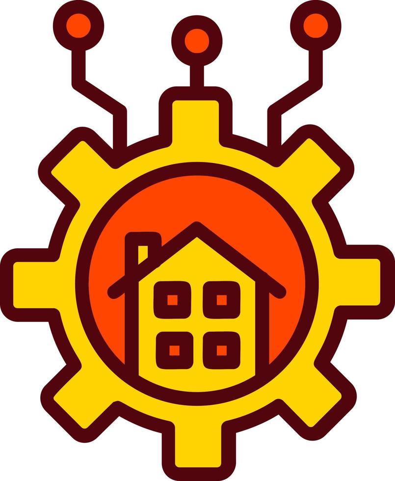Smart Home Vector Icon