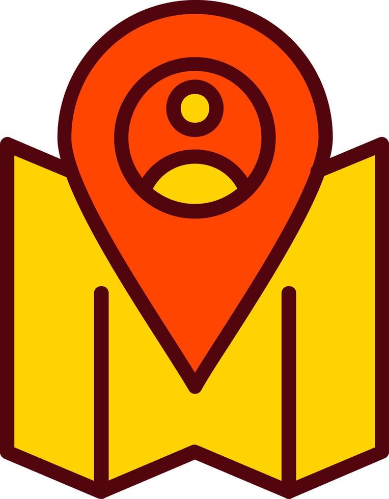 icono de vector de viaje de cliente