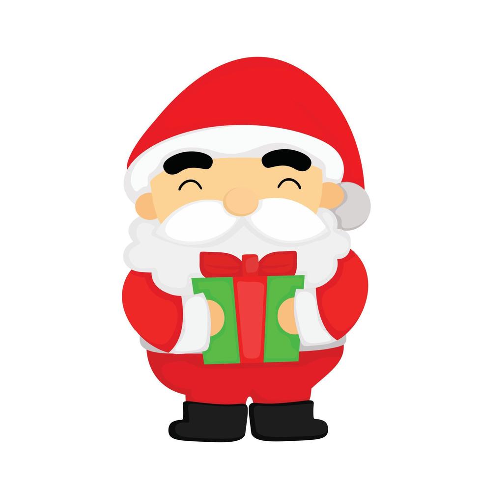 Christmas Santa Claus Illustration Vector Clipart