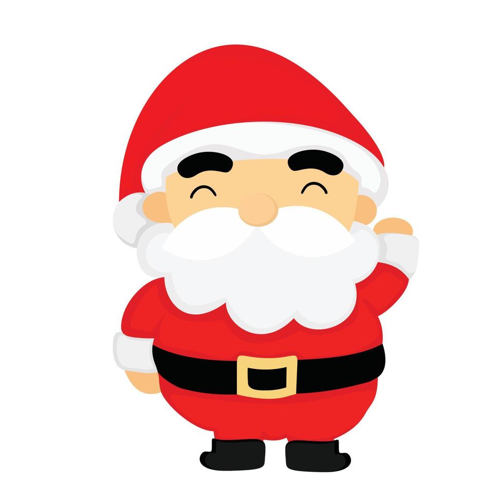 Christmas Santa Claus Illustration Vector Clipart