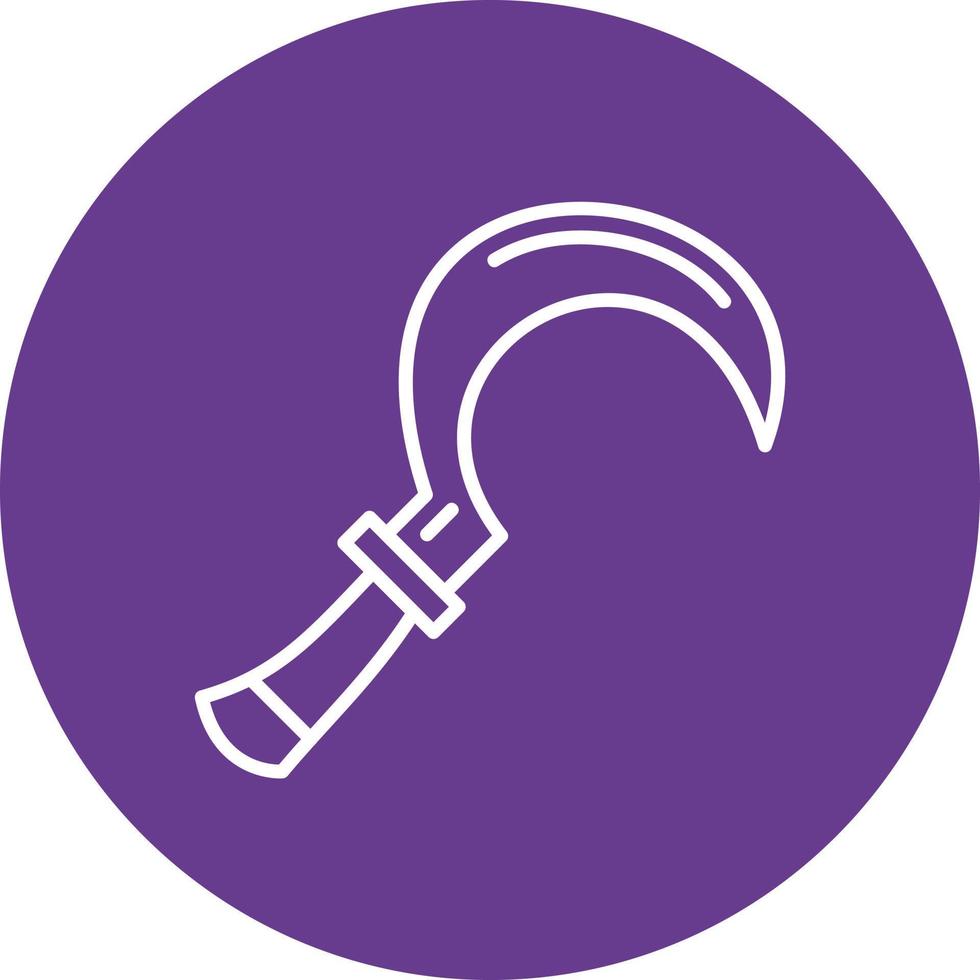 Sickle Creative Icon Design vector
