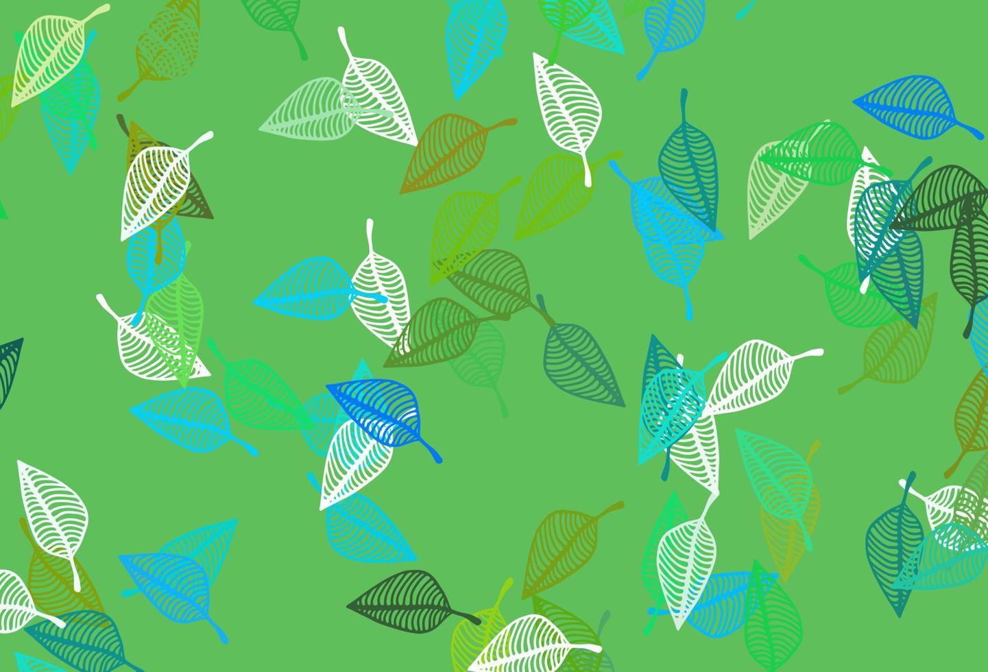 Light Blue, Yellow vector sketch layout.