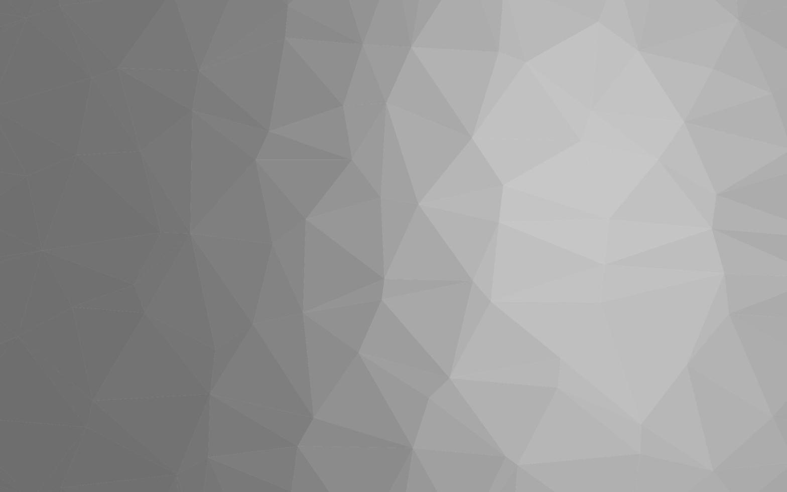 Light Silver, Gray vector blurry triangle texture.