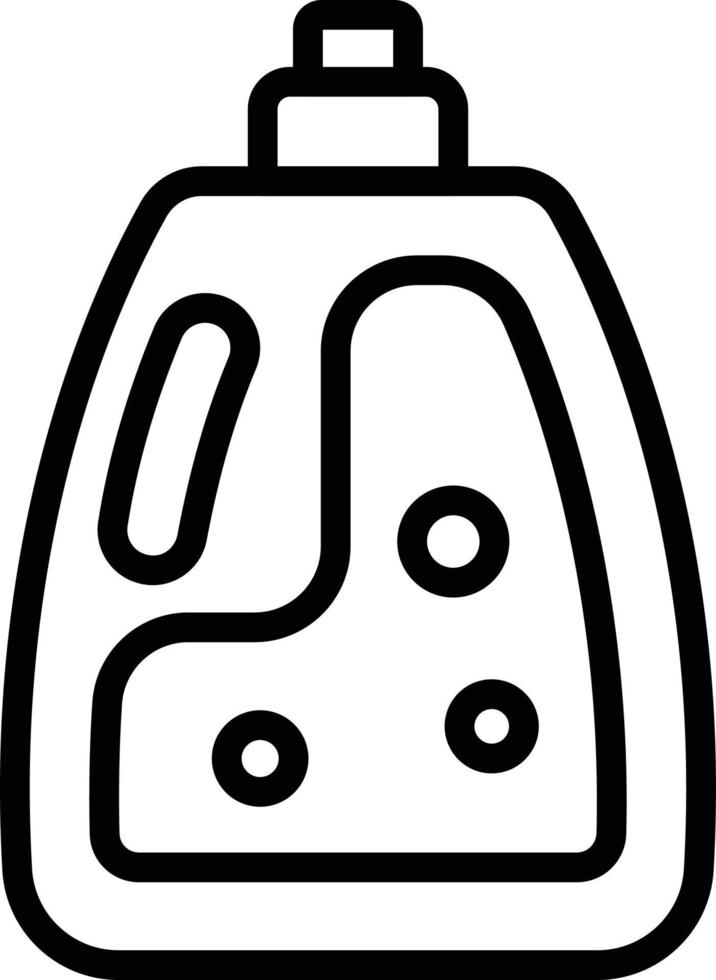 ilustración de vector de detergente en un fondo. símbolos de calidad premium. iconos vectoriales para concepto y diseño gráfico.