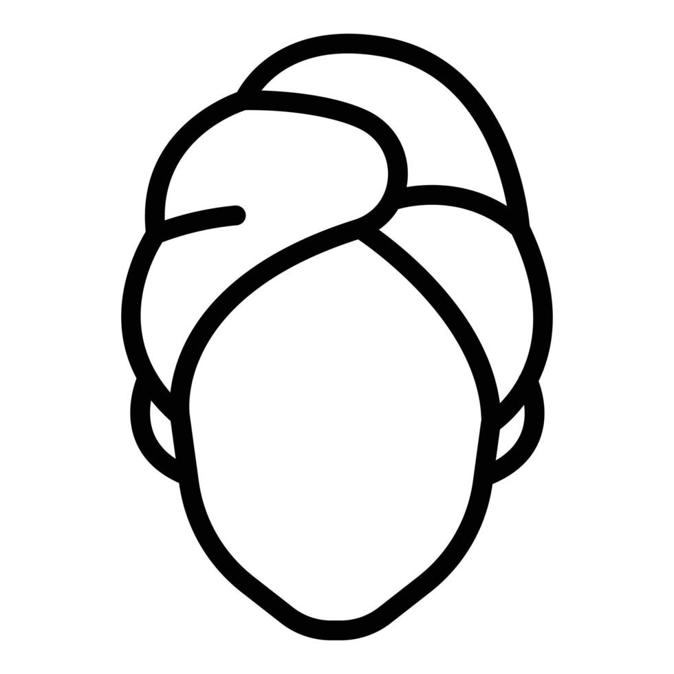 Cosmetic face massage icon outline vector. Skin beauty vector