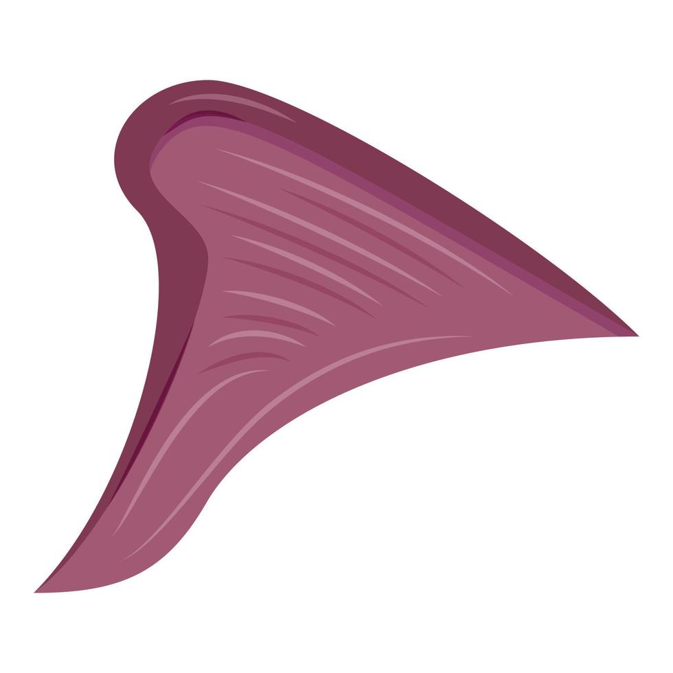 icono de ala de pájaro, estilo de dibujos animados vector