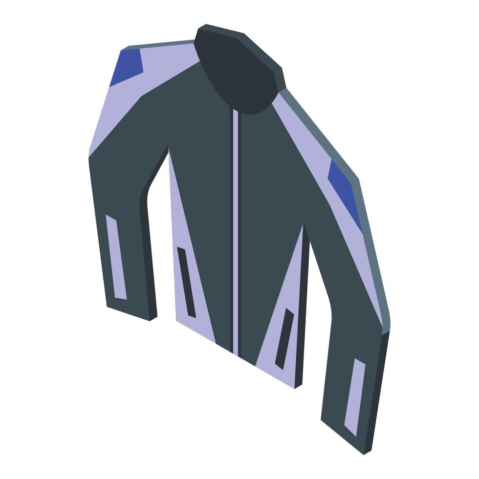 Motorcycle jacket icon isometric vector. Bike equipment vector