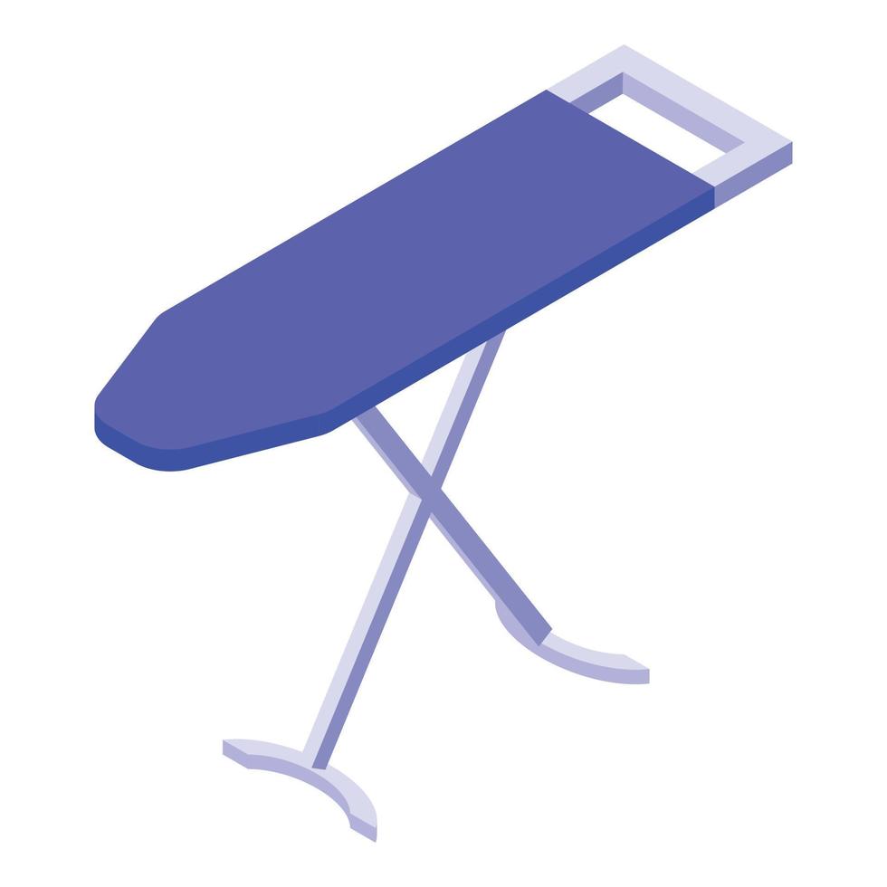 Fabric iron board icon isometric vector. Electric laundry vector