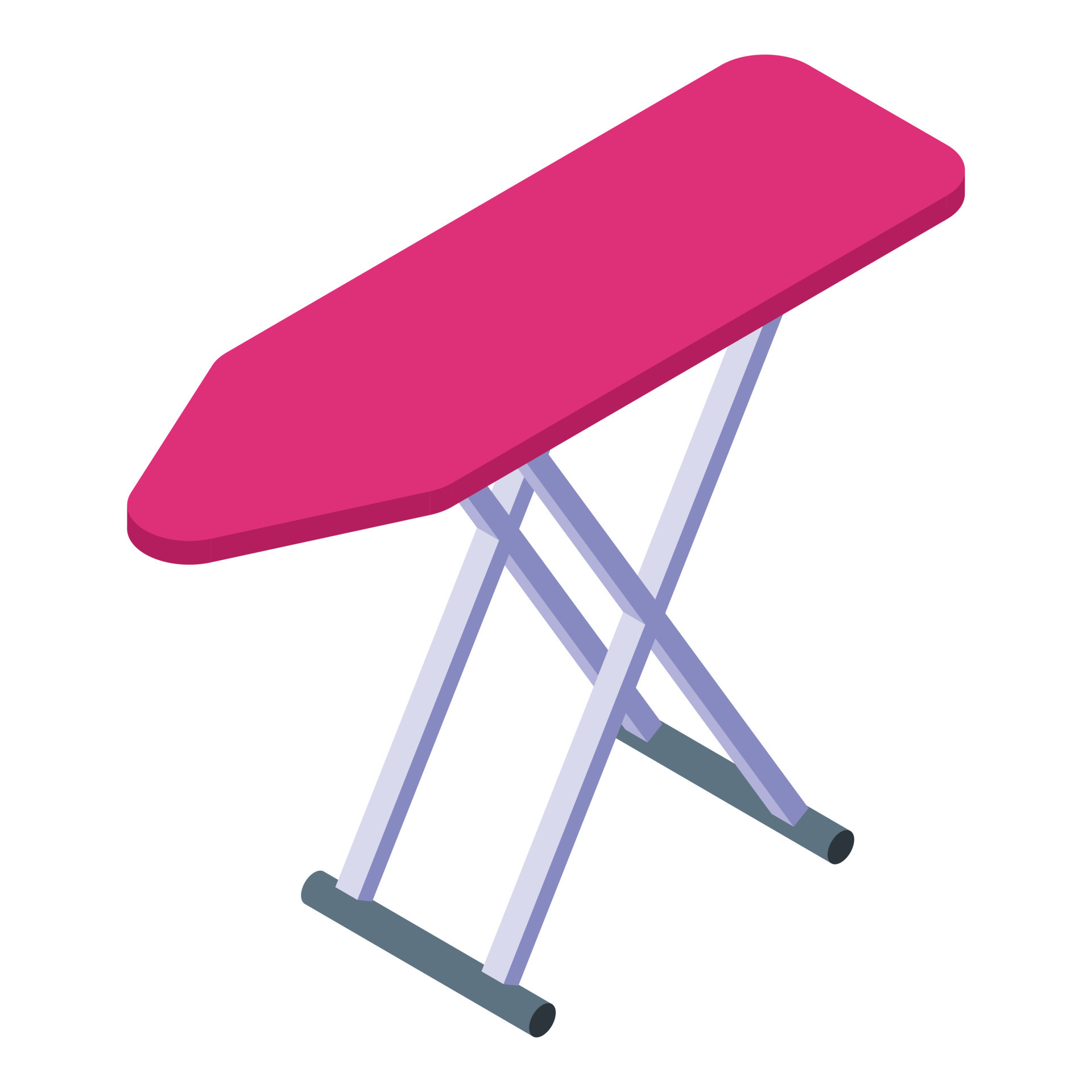 Domestic iron board icon isometric vector. Home cloth 15221299 Vector