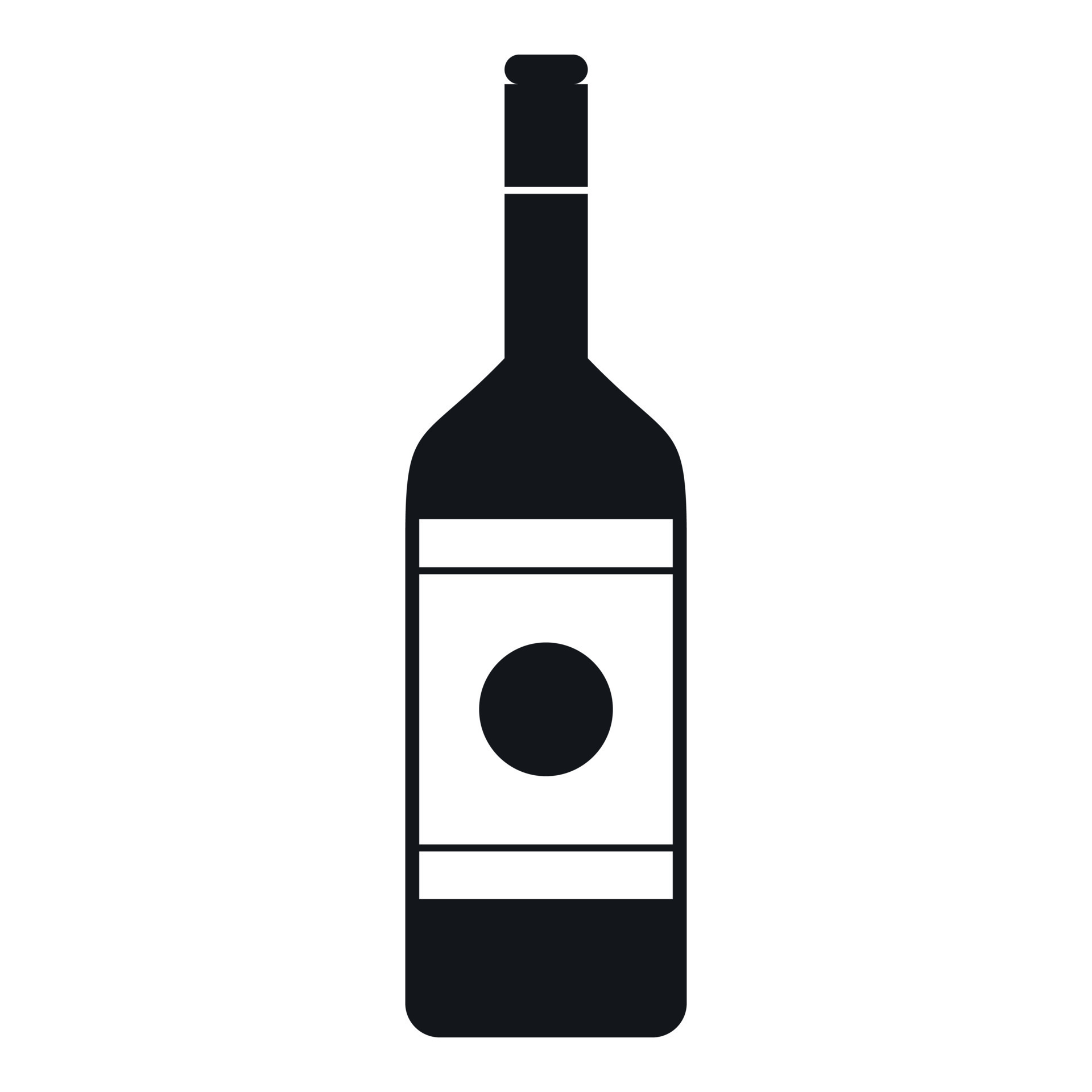 Vodka icon, simple style 15221334 Vector Art at Vecteezy