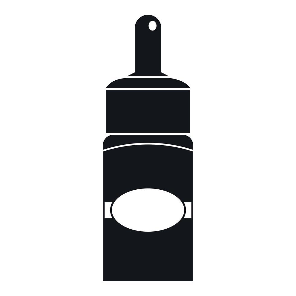 Medical drops icon, simple style vector