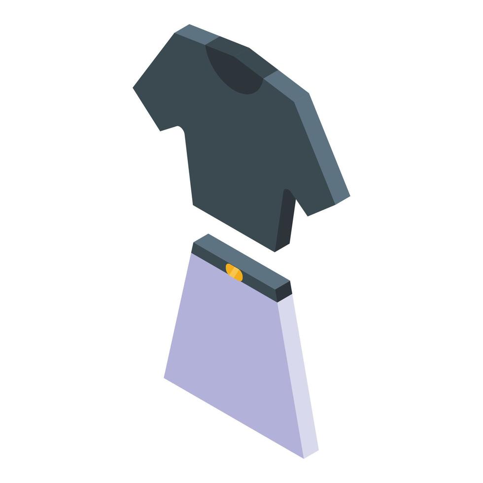 Top cloth icon isometric vector. Woman fashion vector