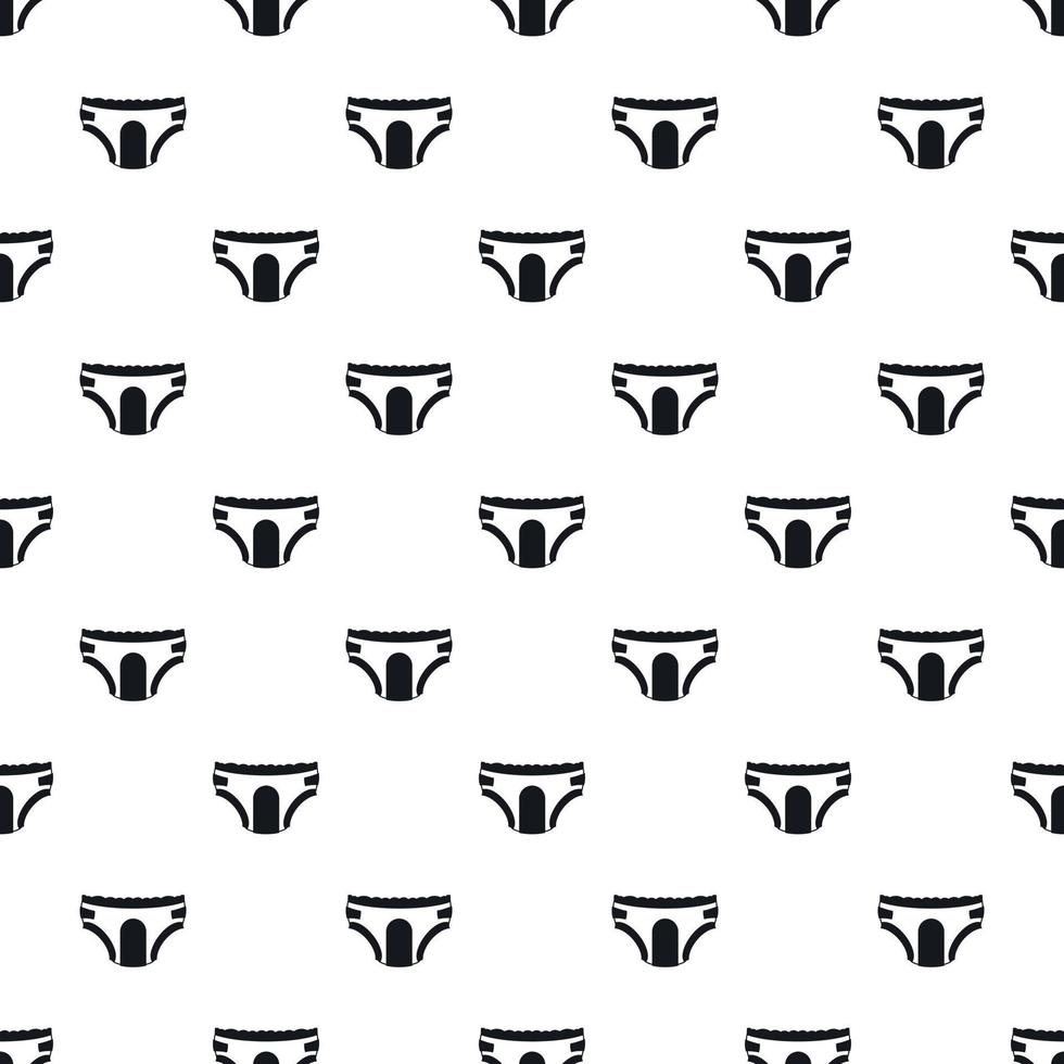 Adult diapers pattern, simple style vector