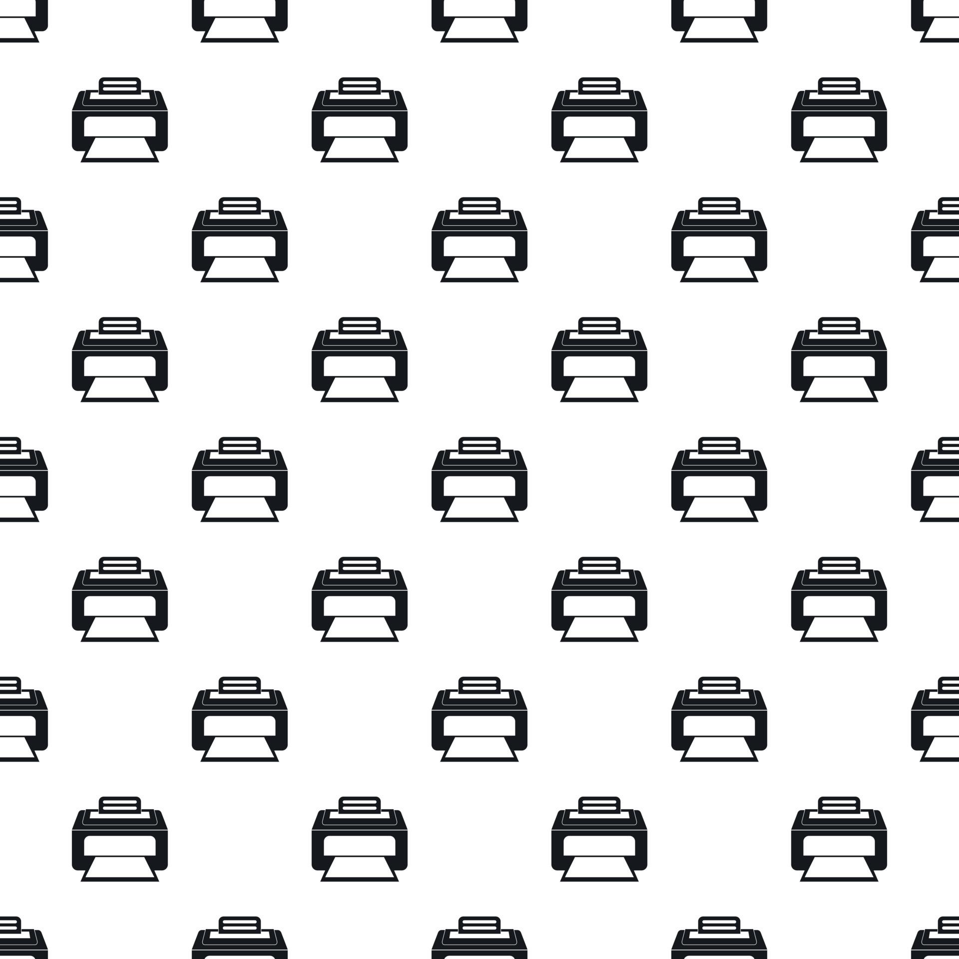 Printer pattern simple style 15222162 Vector Art at Vecteezy