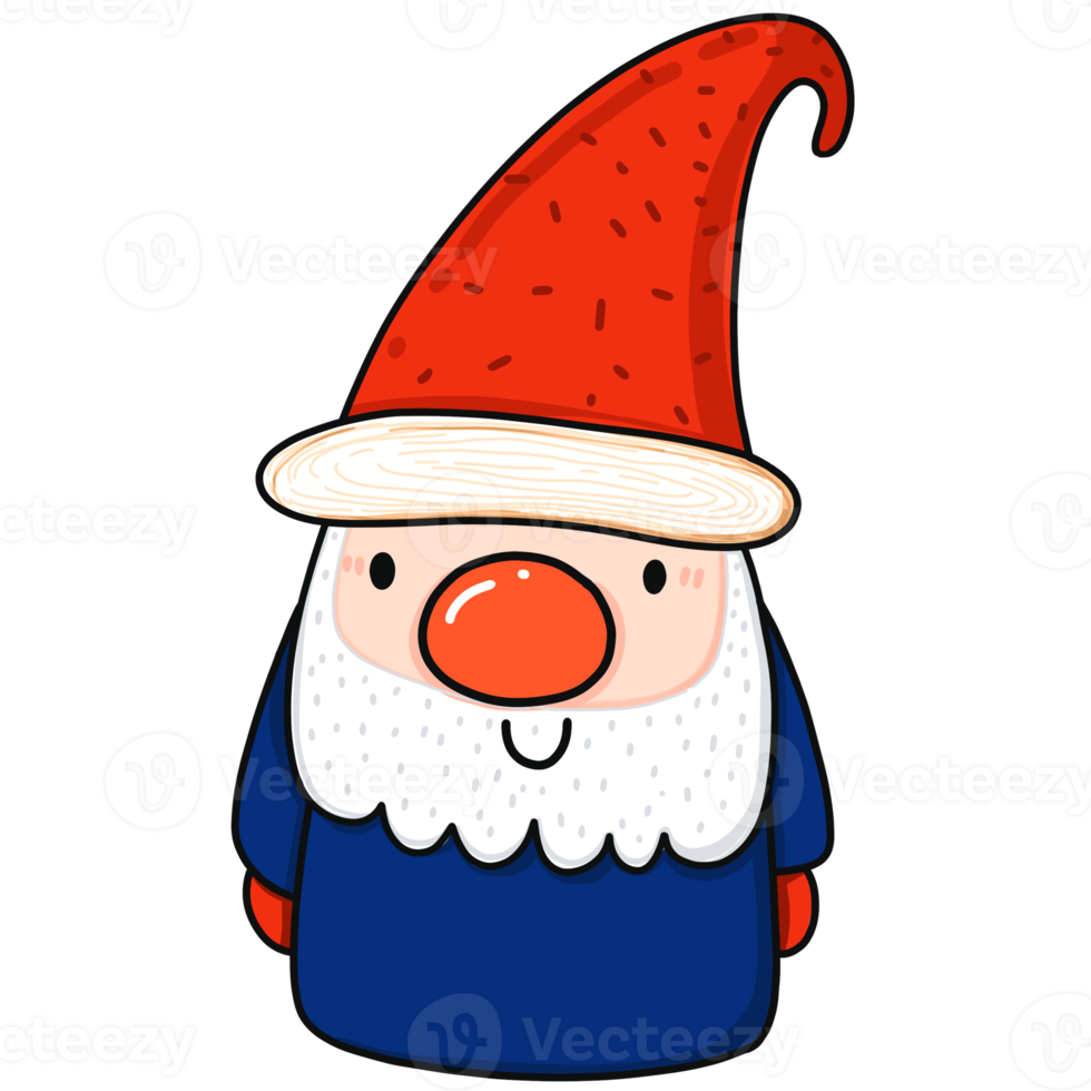 Smile cute gnome png