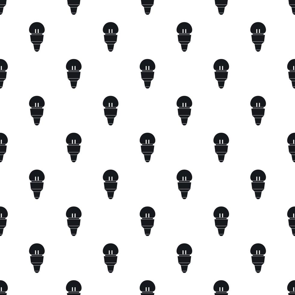 Led lamp pattern, simple style vector