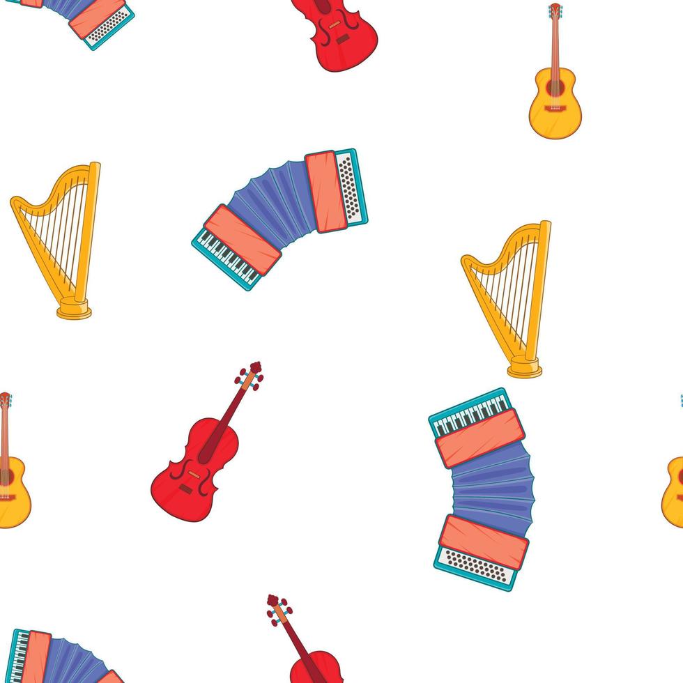 Device for music pattern, cartoon style vector