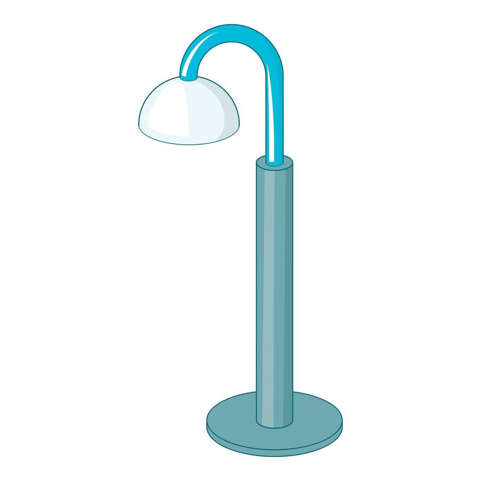 Lantern icon, cartoon style vector