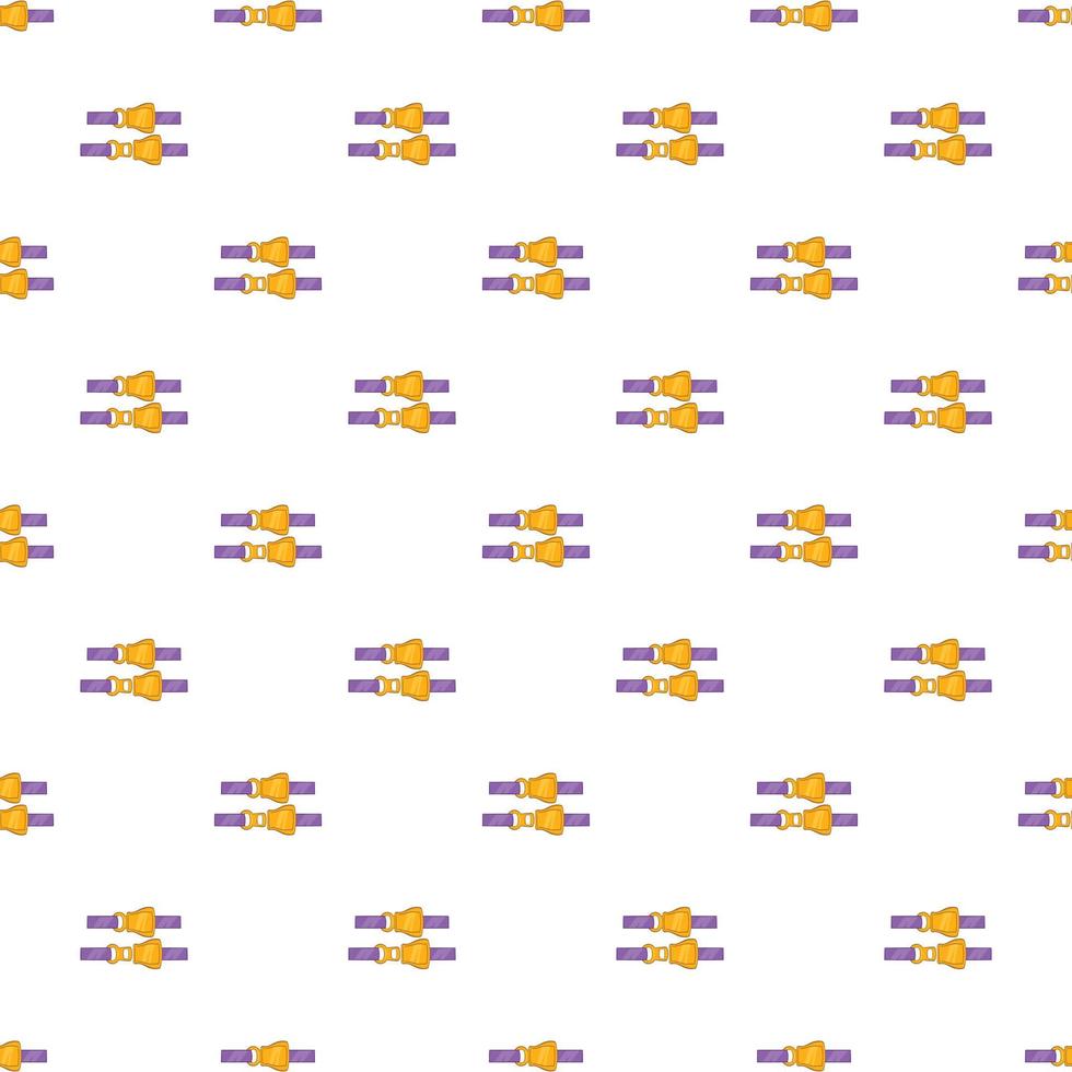 Seat belt pattern, cartoon style vector