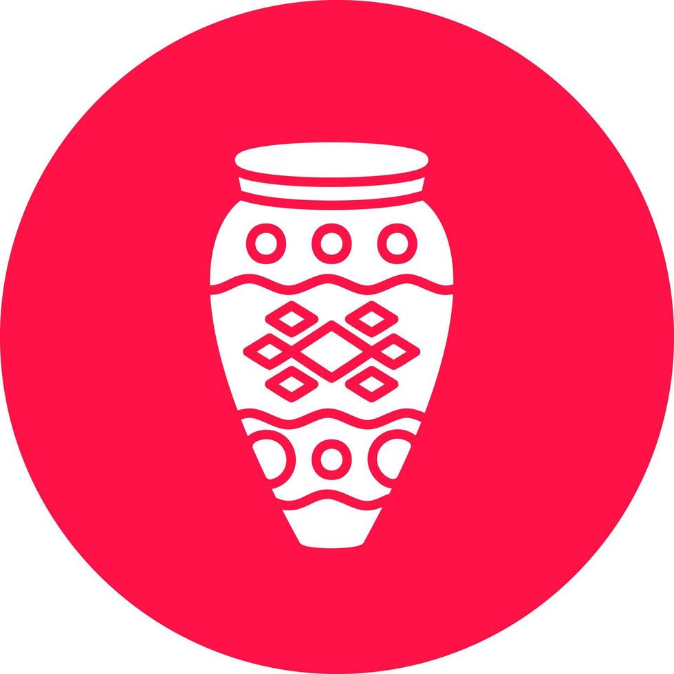 Vase Creative Icon Design vector