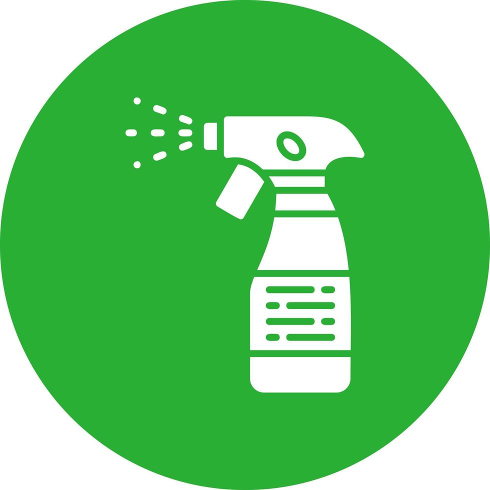 Spray Bottle Creative Icon Design vector