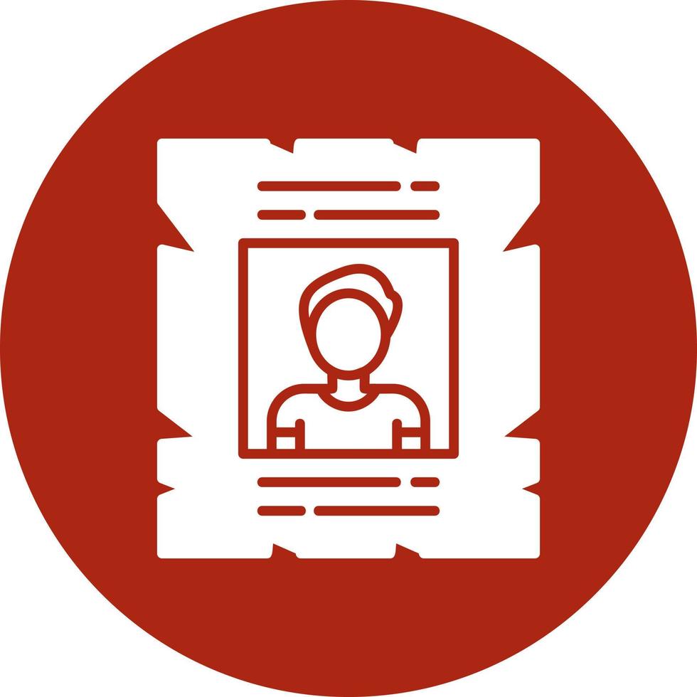 Wanted Creative Icon Design vector