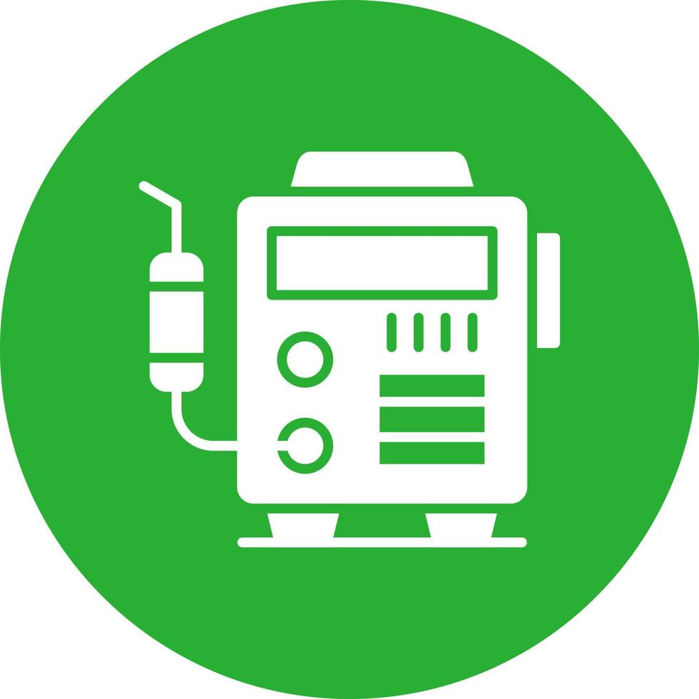 Welding Machine Creative Icon Design vector