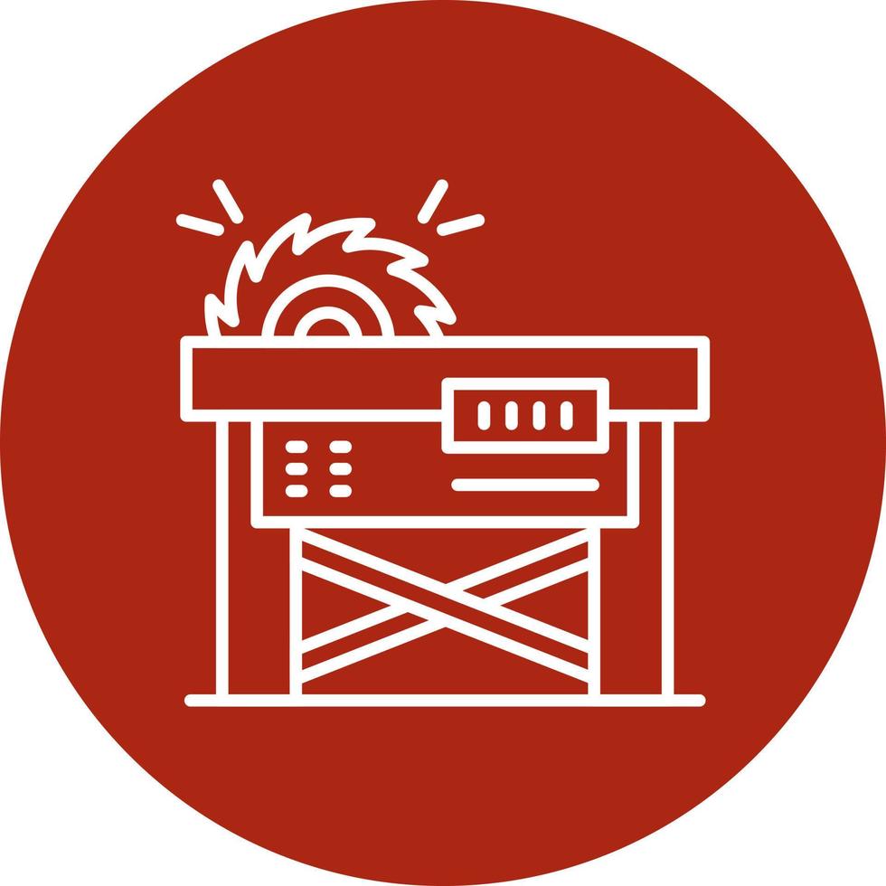 Sawmill Creative Icon Design vector