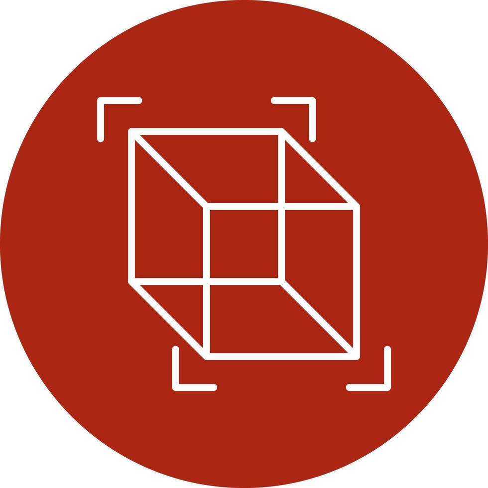 3d Cube Creative Icon Design vector