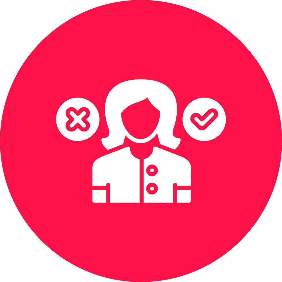 Decision Creative Icon Design vector