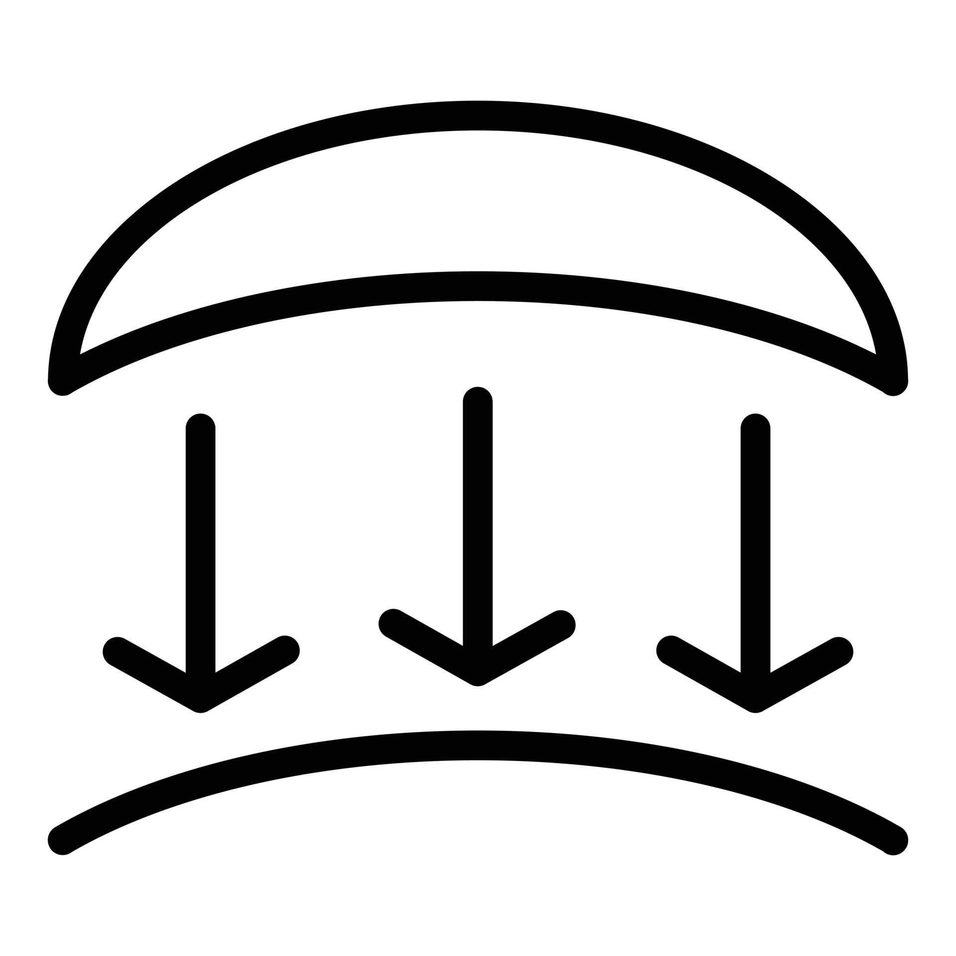 Eye lens icon outline vector. Vision correction 15225551 Vector Art at