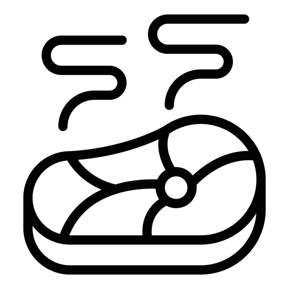 Krakow steak icon outline vector. City scape vector