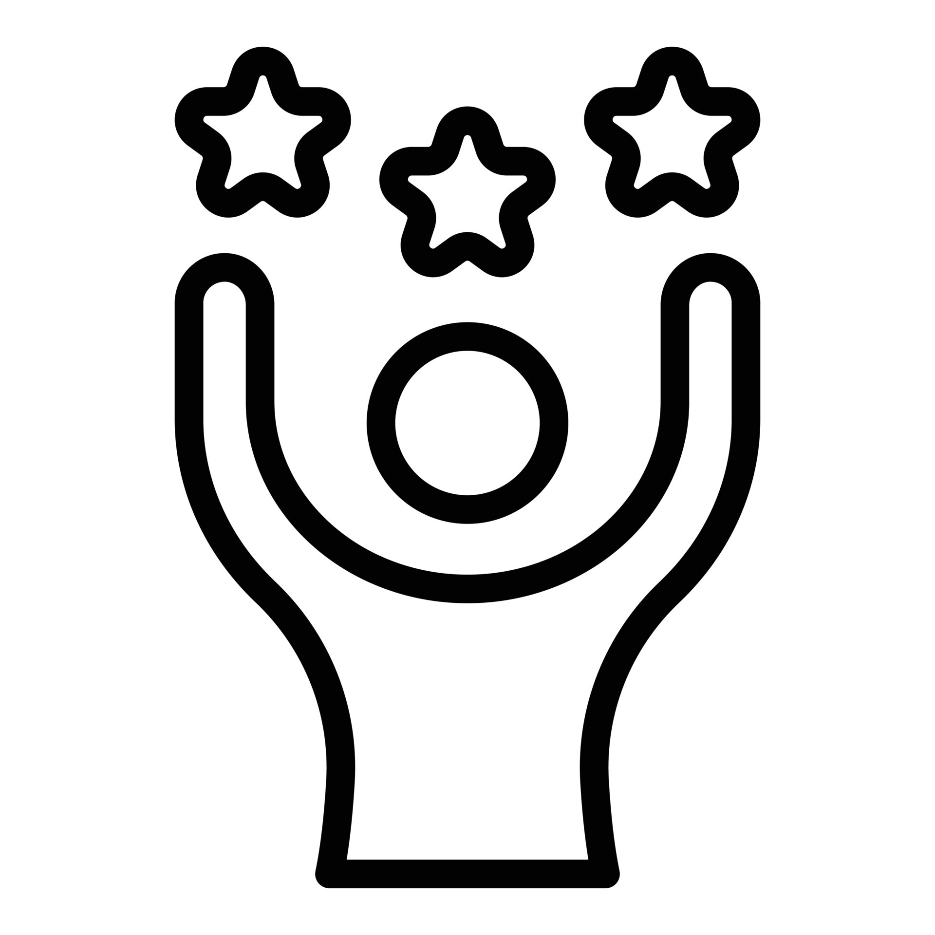 vector de contorno de icono de persona feliz. cara divertida 15226595