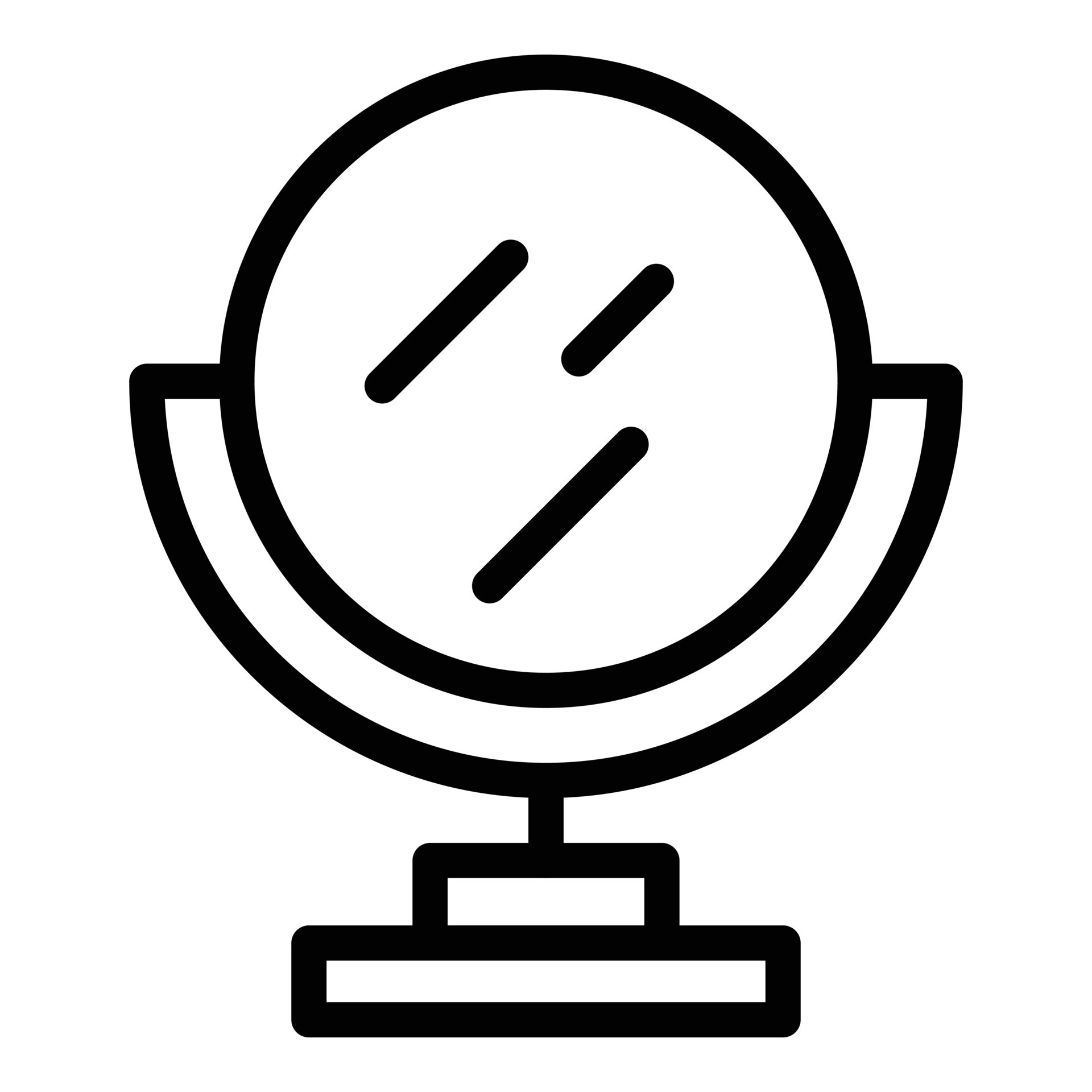 Skin face mirror icon outline vector. Clinic health 15227456 Vector Art