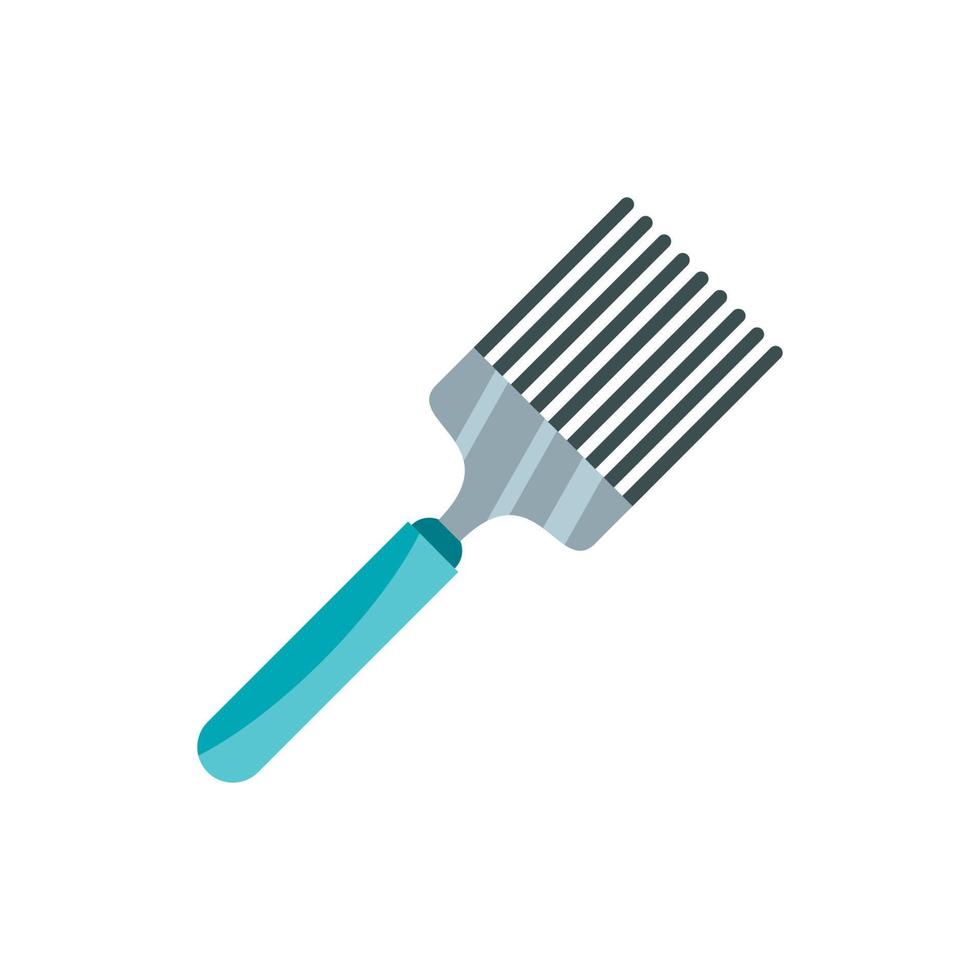 Kitchen spatula icon, flat style vector