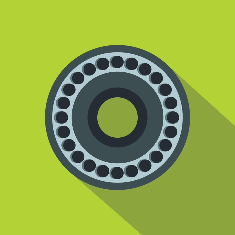 Bearing icon, flat style vector