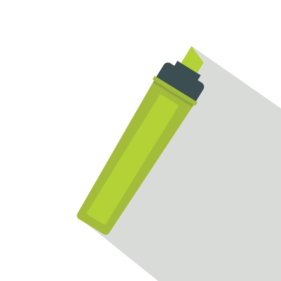 Marker icon, flat style vector