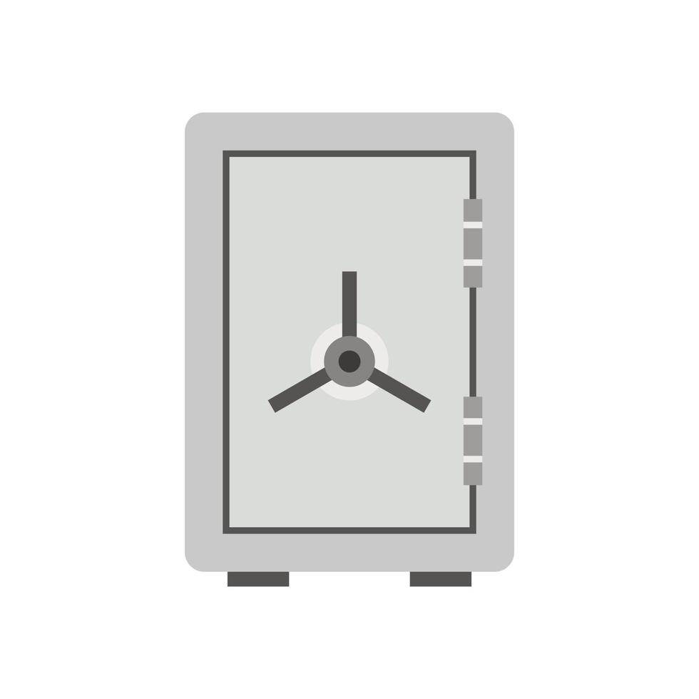 Safe icon, flat style vector