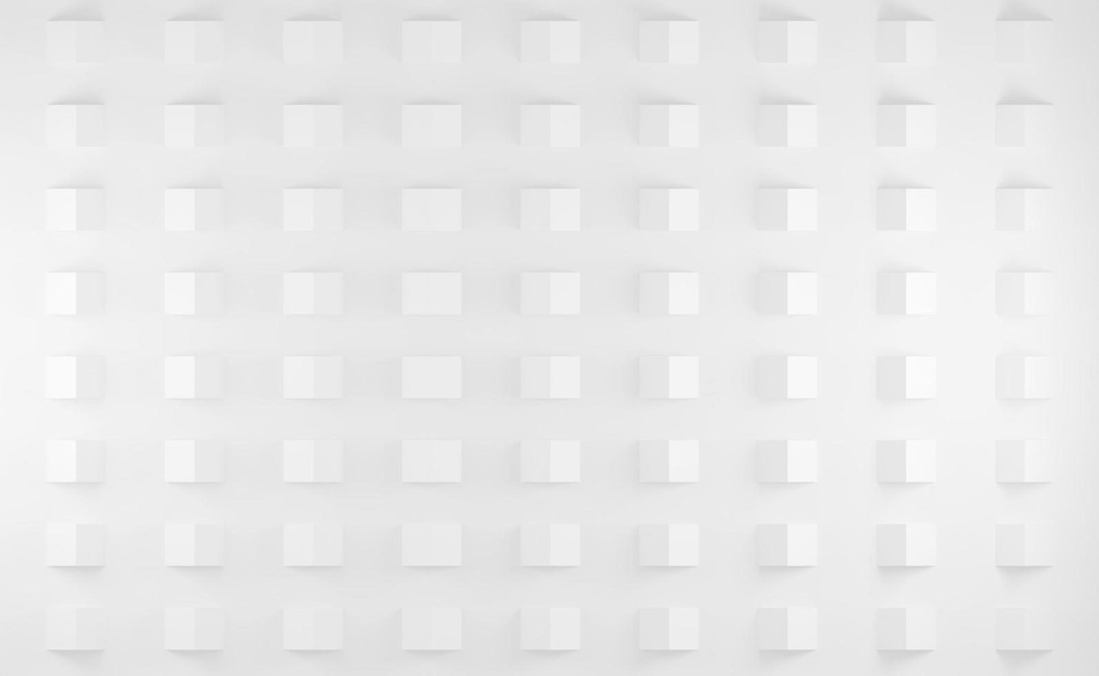 White cubes abstract background for business brochure.3d rendering photo