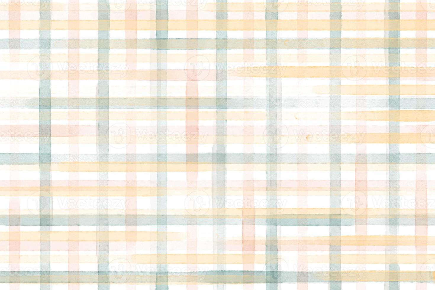 watercolor brush stroke grunge plaid background photo