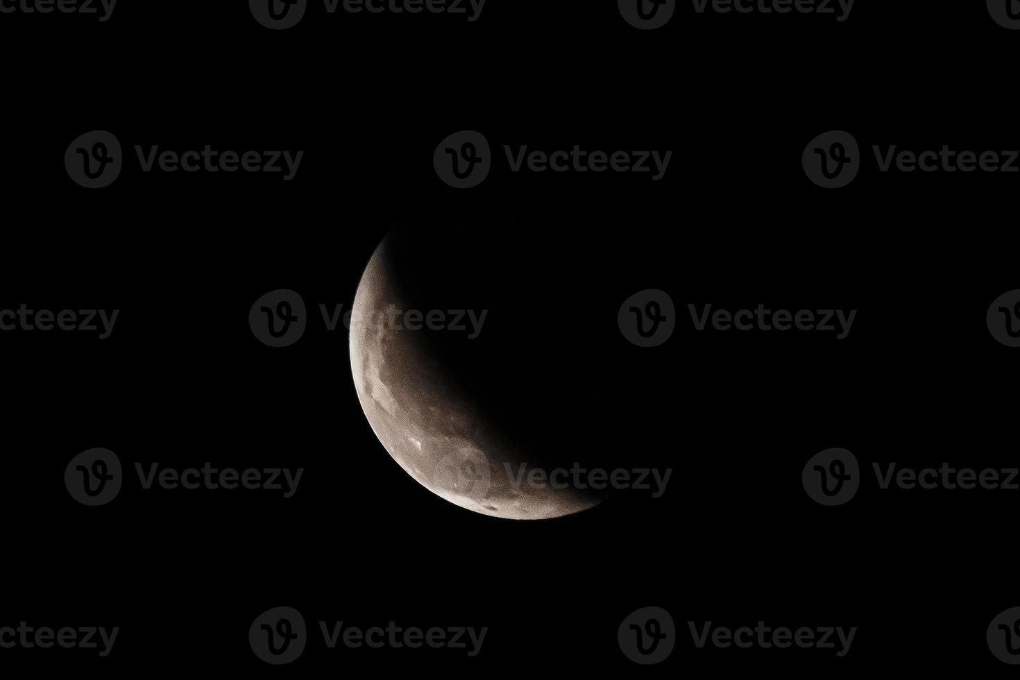 moon on the dark night  dark background photo