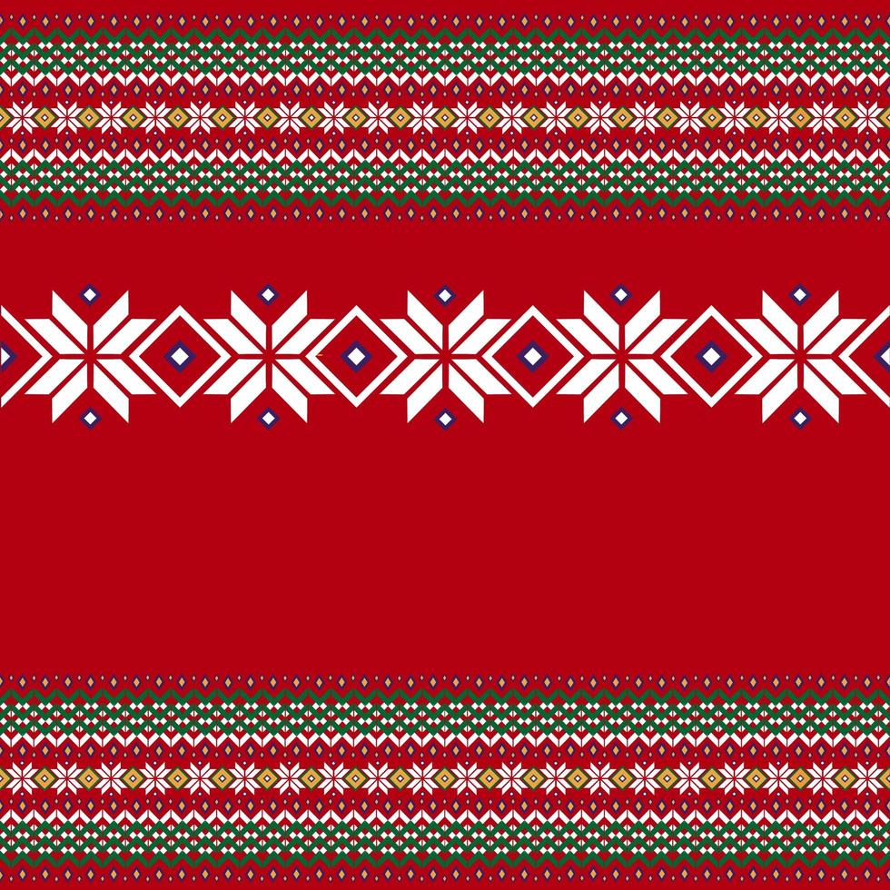 Different Christmas patterns. Christmas endless texture for wallpaper, web page background, wrapping paper and more. Retro style, snowflakes, serpentine, colored lines and Nordic patterns. photo