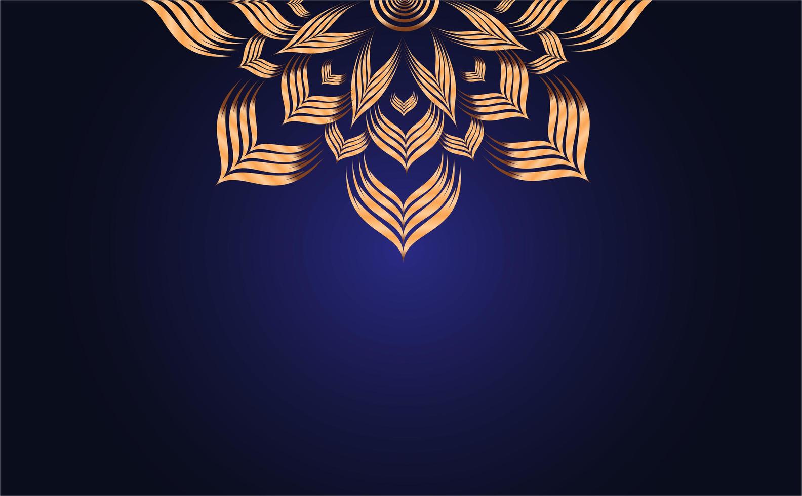 Abstract golden floral frame border dark blue banner design. Ornamental luxury golden frame decorative floral elements red backgrounds. photo