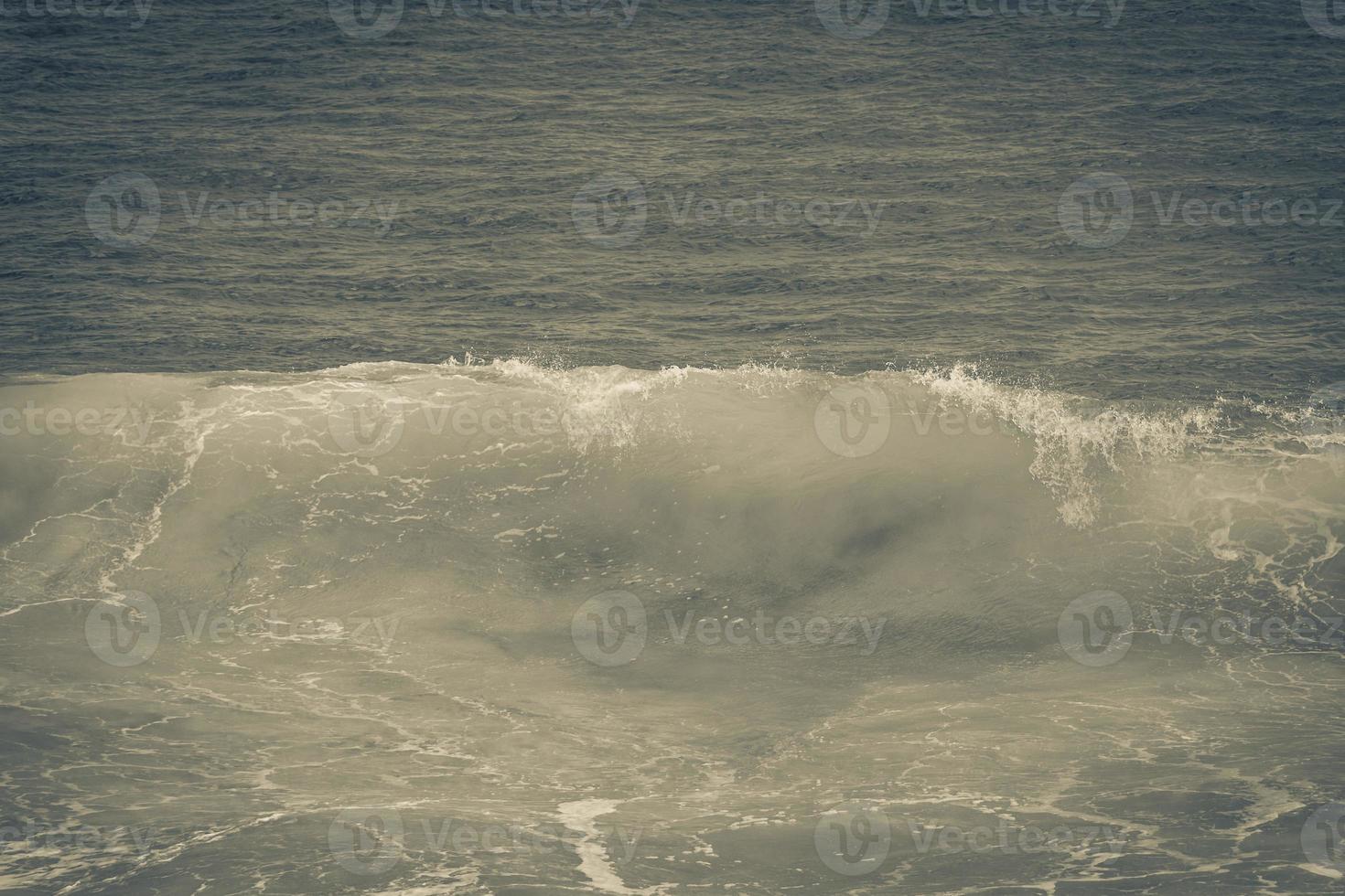 Strong waves Praia Lopes Mendes beach Ilha Grande island Brazil. photo