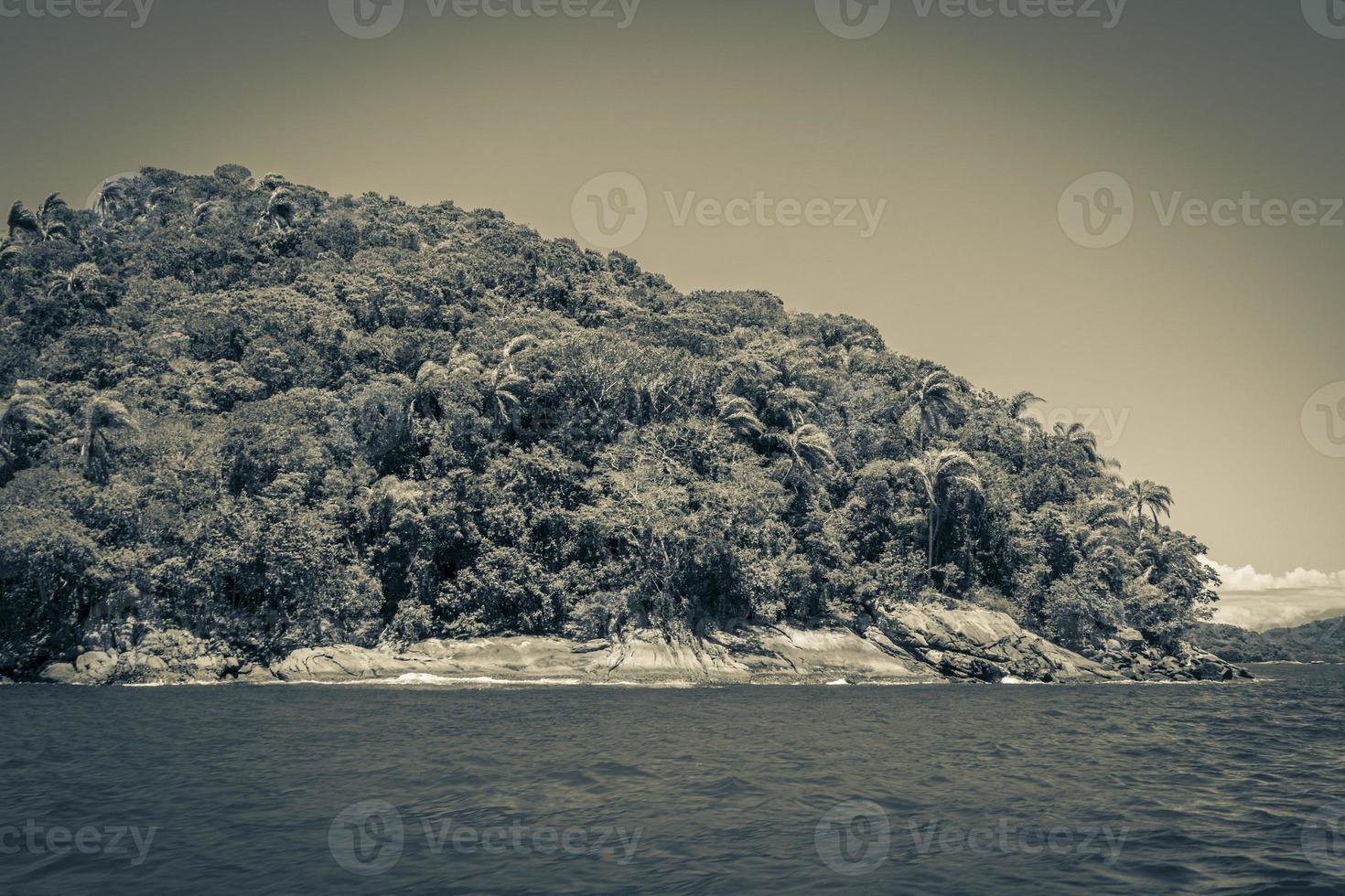 The big tropical island Ilha Grande, Angra dos Reis Brazil. photo