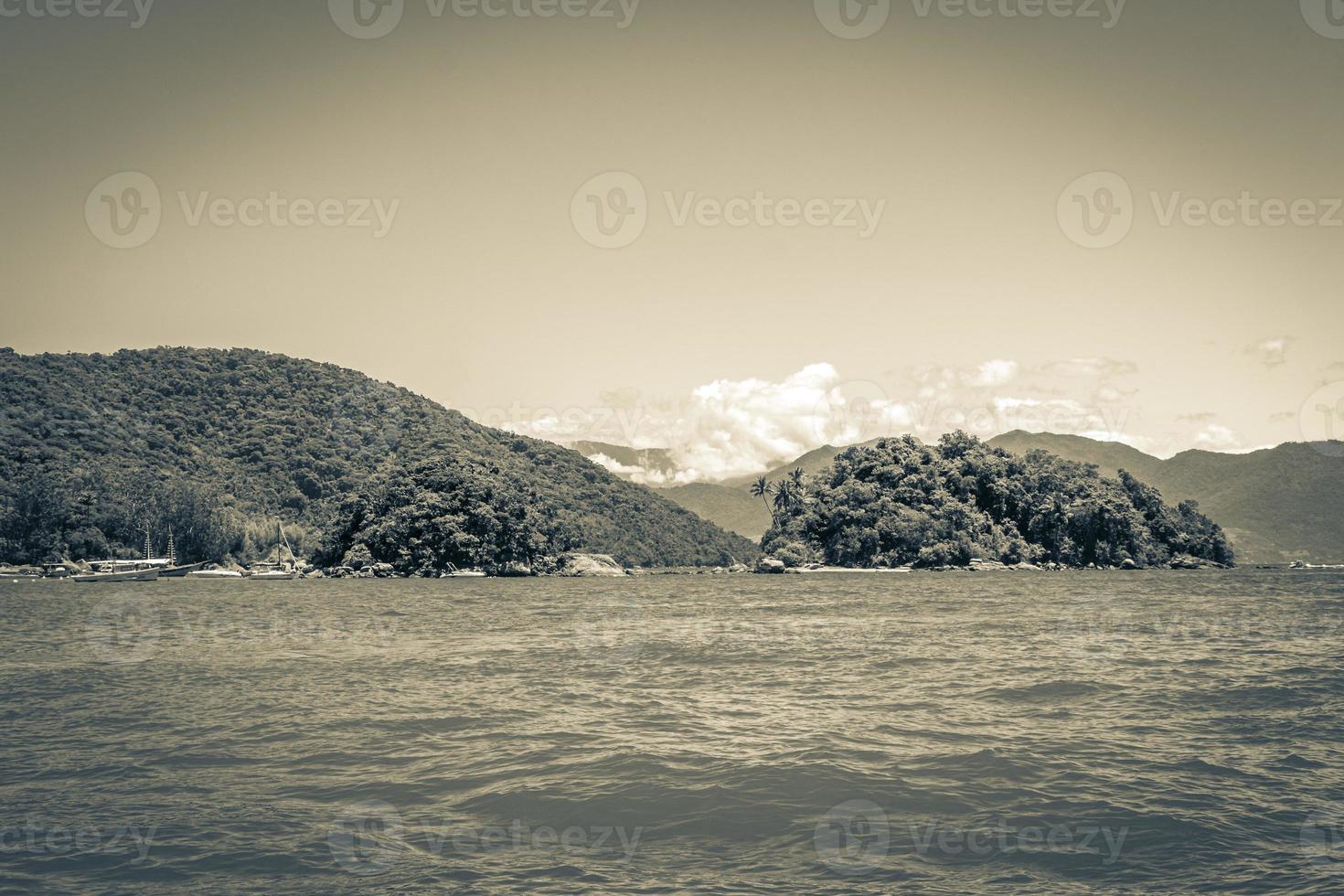 The big tropical island Ilha Grande, Angra dos Reis Brazil. photo