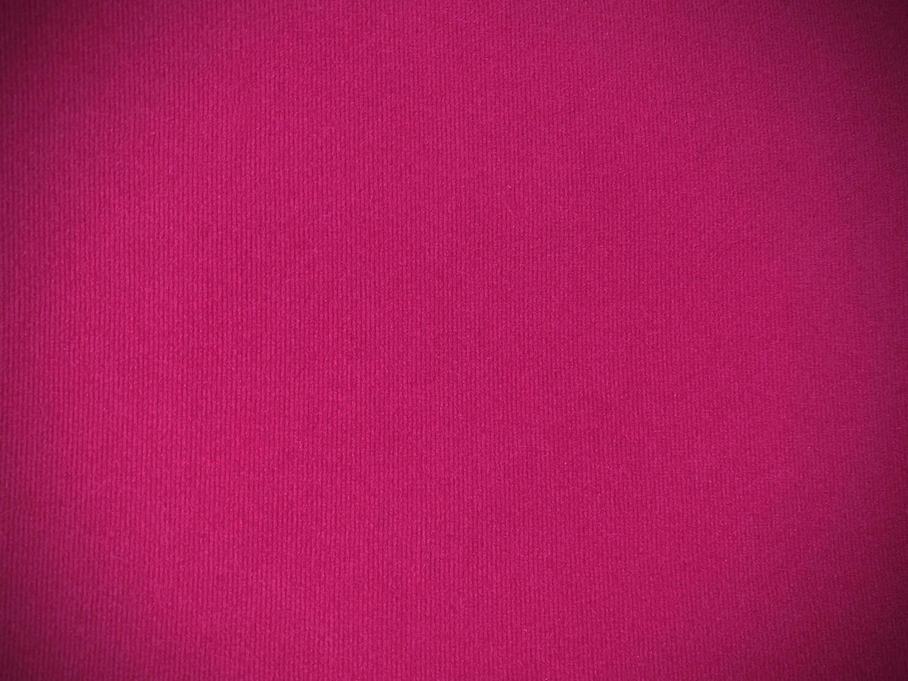 Pink velvet fabric texture used as background. Empty pink fabric background of soft and smooth textile material. There is space for text. photo