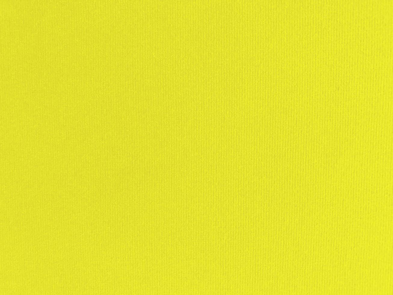 Yellow velvet fabric texture used as background. Empty yellow fabric background of soft and smooth textile material. There is space for text. photo